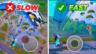 NEW Parachute Tricks Make You Land Faster  PUBG MOBILE