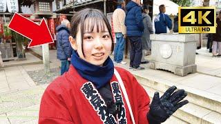 A cute Japanese girl Yura-chan guided me around Asakusa by rickshaw