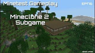 Minetest Gameplay EP176 Mineclone 2 Subgame Review