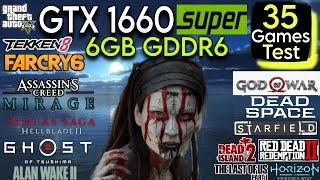 GTX 1660 Super In Mid 2024 - Test In 35 Latest Games - Best Powerful Gpu 