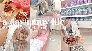 A day in my life as anak kost maskeran mini grocery cooking ala anak kost⋆˙⟡