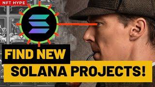 How to find SOLANA Projects EARLY  Solana  SOL