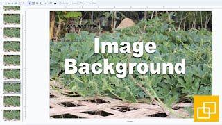 How to create an image Background in google slides