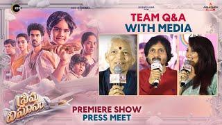 Team Prema Vimanam Q&A With Media  Prema Vimanam Premiere Show Press Meet  Anasuya  Santhosh Kata