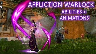 WoW Legion - Affliction Warlock Abilities and Animations Public Alpha