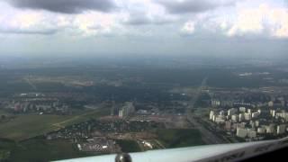 ILS19 to Vnukowo Airport HD Cockpit View