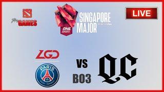 GAME 2 QUINCY CREW vs PSG.LGD English Cast BO2 - ONE Esports Singapore Major 2021 - NO DELAY