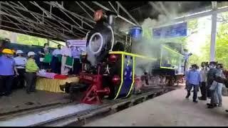 First Coal fired X Class Steam Locomotive in the country  Golden Rock workshop Southern Railway