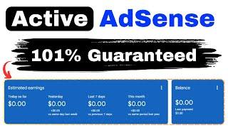 How to Get AdSense Approval In 24 Hours  Unlimited Active Dashboard in 2024