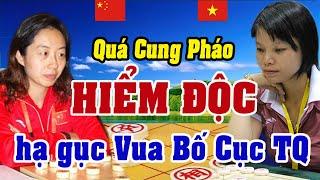 Cờ tướng 2 trận cờ Quá Cung Pháo chấn động Trung Quốc 2006 của Kỳ thủ Việt Nam - Ngô Lan Hương