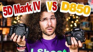 Nikon D850 VS Canon 5D Mark IV Which To Buy The ULTIMATE BATTLE