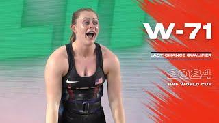 -71kg IWF World Cup 2024  Full Session