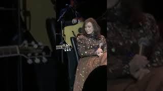 Emmy Rose Russell from American Idol onstage with grandmother Loretta Lynn in Biloxi Ms 3202015