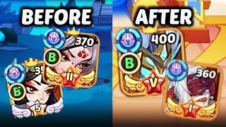 INSANE TRANSFORMATION From NOOB Hoarder to GOD TIER IDLE HEROES Account