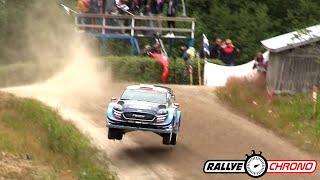 WRC Neste Rally Finland 2019 Day 2 - Big Jump & Mistakes - RallyeChrono