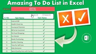 How to Create an Amazing To Do List in Excel  Jitendra Kumar