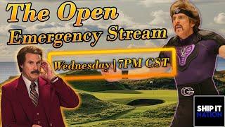 The Open Championship  Emergency Stream  PGA DFS  DraftKings Strategy  Ship It Nation