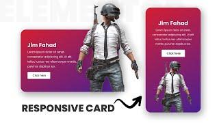 Elementor Responsive Profile Card Hover Effect  WordPress Elementor Pro Tutorial  Elementor Tricks