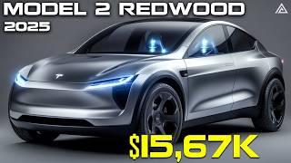 2025 Tesla Model 2 Elon Musks Latest Announces INSANE Design Battery Mass Production MORE...