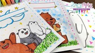 DIY - FRONT PAGE DESIGN IDEAS FOR PROJECTS - WE BARE BEARS