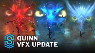 Quinn VFX Update Comparison  League Of Legends