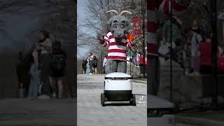 The Starship Food Delivery Robots Launches on Campus