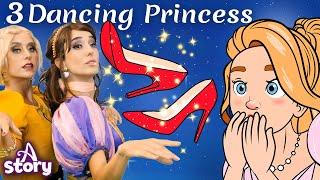 3 Dancing Princesses +Red Shoes + Beauty and The Beast 3 English Fairy Tales & Kids Stories