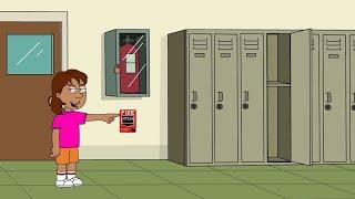 Dora Pulls the fire alarm at schoolGrounded