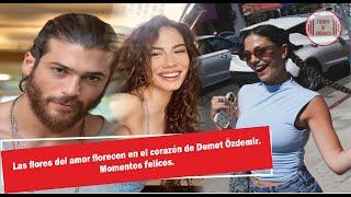 Las flores del amor florecen en el corazón de Demet Özdemir. Momentos felices.