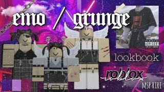 aesthetic roblox outfits  grungeemo themed 