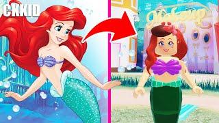 จะเป็นอย่างไร ถ้าเจ้าหญิงเงือกน้อยแอลเรียลไปอยู่ในเกมส์โรบอก ‍ ⭐  Roblox Mermaid Life ckkid