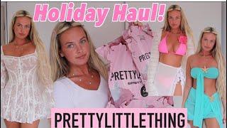 PRETTY LITTLE THING TRY ON HAUL  Marbella 2024 🪩
