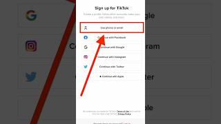 tiktok account create 2023 