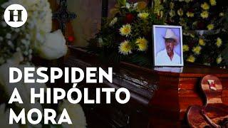 Sepultan restos de Hipólito Mora exlíder autodefensa en Michoacán