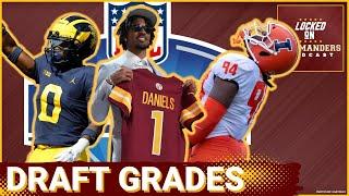 Washington Commanders NFL Draft Grades  Jayden Daniels Grade  Class Evaluation  What Would You Do