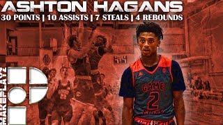 Oak Hills New PG Ashton Hagans is on the Rise Drops 30 Points & 10 Assists in Adidas Finale