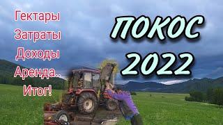 Сколка я заработал на сено?? Итоги покоса 2022