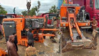 Doosan Excavator Imported From Korea  Congregating Process Of Excavator By Pakistani Mechanics