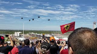 F1 US Grand Prix 2018 Pre-Race Flyover