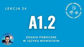 Prosty patent na zdania poboczne z „jeśli” „że” „ponieważ” „gdy” po niemiecku