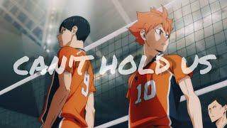 AMV Haikyuu- Cant hold us