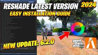 FiveM How To Install ReShade New Update v6.2.0   ReShader 6.2.0  ReShader Latest Version 6.2.0