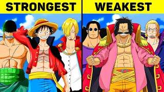 Top 10 Strongest Pirate Crews In One Piece