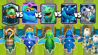 WHAT IS THE BEST DRAGON?  NEW EVOLVED DRAGON  CLASH ROYALE