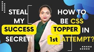 How to Make Factbook for CSS? Dr. Noor ul Huda 5th Position in CSS 2021  Full Lecture CSS Topper