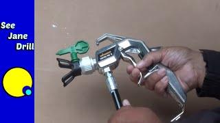 How to use an Airless SprayerHow to Paint FAST