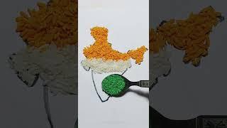 Easy Republic Day Drawing ️ #art #viral #india #shorts #drawing