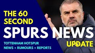 THE 60 SECOND SPURS NEWS UPDATE Postecoglou Obsessed With Signing a Number 9 £25M Jonathan David