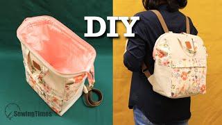 Ultimate Diaper Backpack DIY - Spacious & Organized  Step by Step Sewing Tutorial