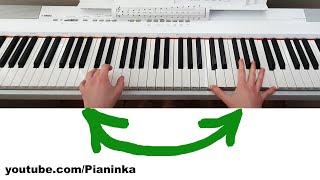 Как быстро переставлять аккорды пианино 